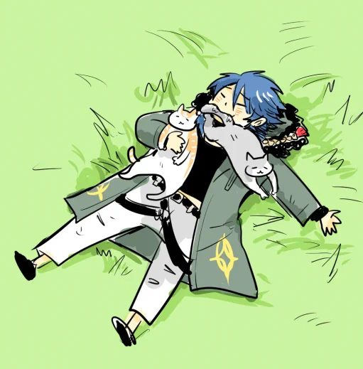 ありがとうございます～ だいす描くとねこを添えたくなります
#マロ返事 