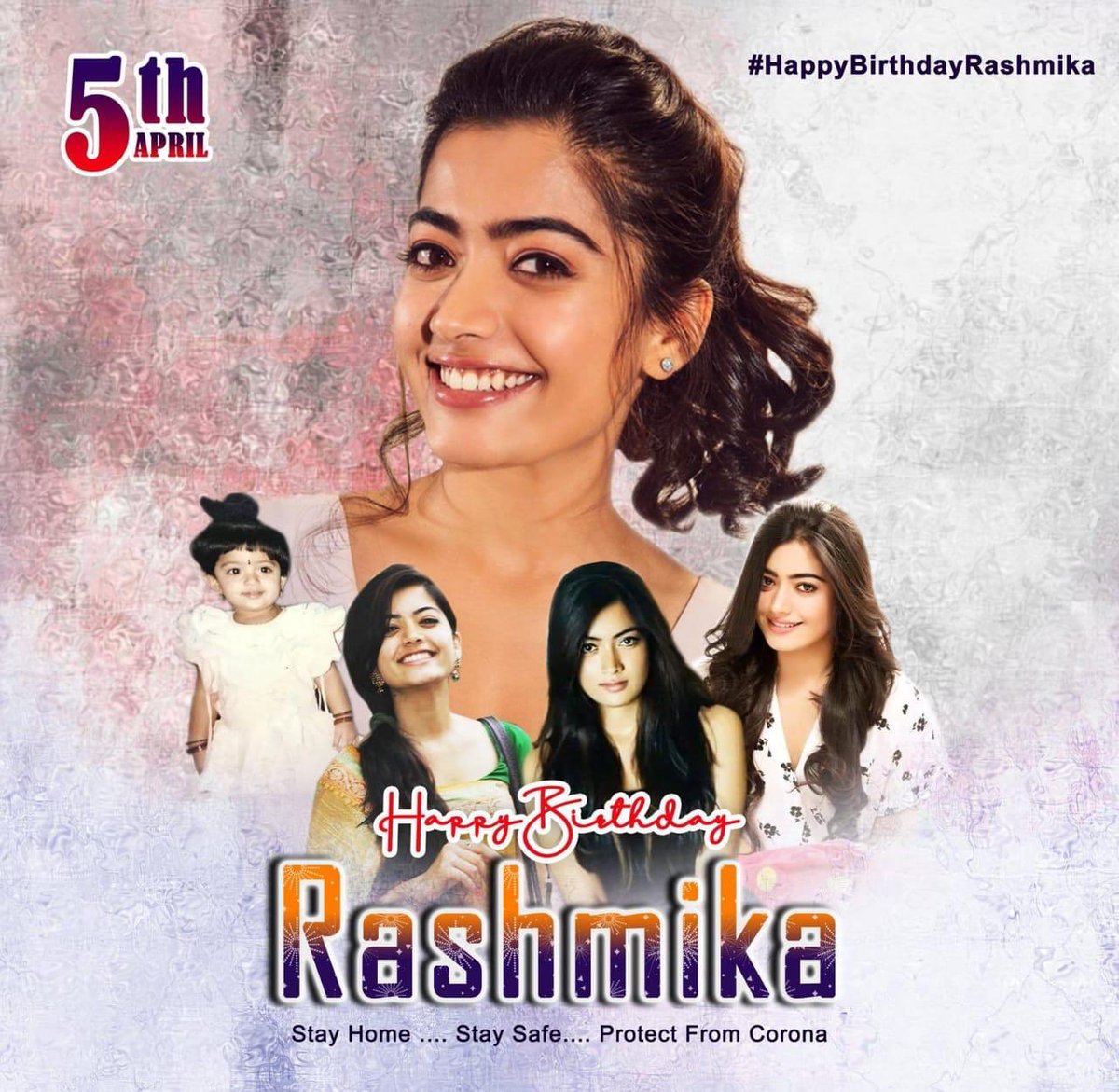prabhu_sr's tweet photo. Here is the #cdp for @iamRashmika bday tomorrow by her fans!! Advance birthday wishes!! Stay Home Stay Safe!! https://t.co/kuPD9XvfsT