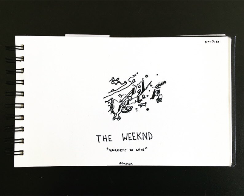 emeliajackart's tweet photo. Lyric that hit: You always miss the chance to fall for someone else (someone else),
'Cause your heart only knows me @theweeknd - “HARDEST TO LOVE” #TheWeeknd    #AfterHours https://t.co/wm1JjrBl3s