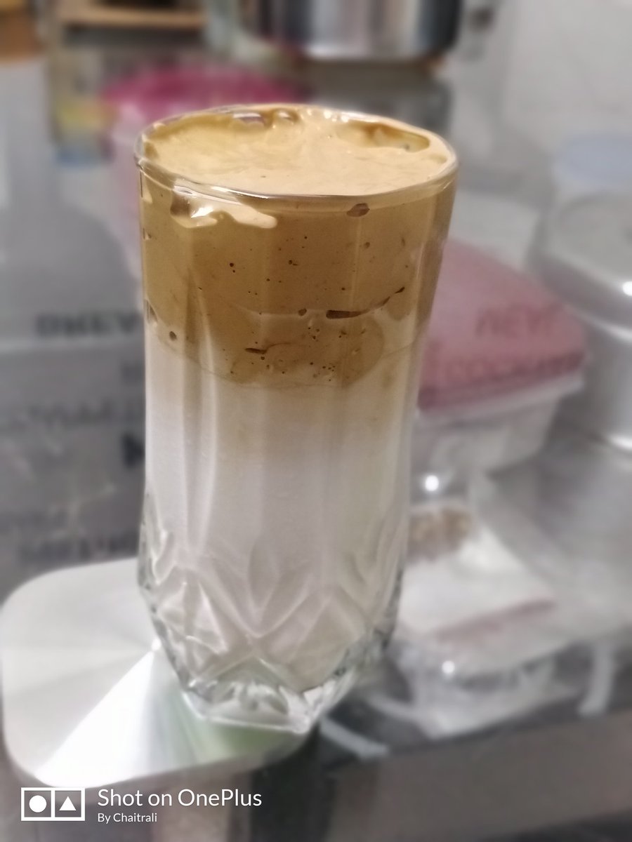 chaitralip's tweet photo. First take on Dalgona coffee. Tastes Amazing. Kids loved it. Slurrpp
#dalgonacoffee #dalgona #StayHomeStaySafe #trynewrecipes #SocialDistancing #loveforcoffee #lockdown #familytime https://t.co/FudzmsZx79