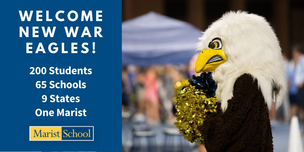 maristadmit_atl's tweet photo. Today’s the day! Welcome new War Eagles. We can’t wait to celebrate with you on campus as soon as we’re able! @MaristSchool https://t.co/1659Egm6BB