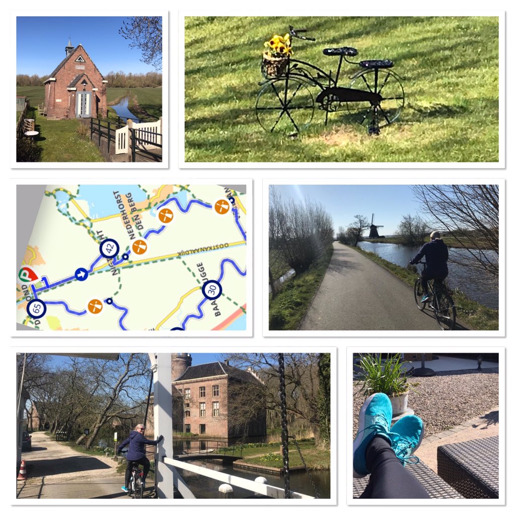 Wat een rijkdom... fietsen is (met afstand) de mooiste ontspanning 🚴‍♀️
