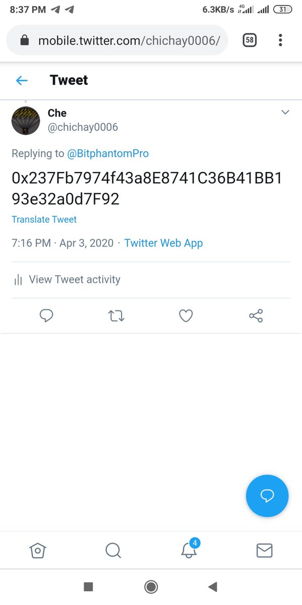 Vee tweet media