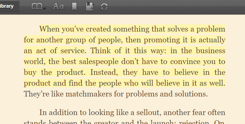 ChrisConsidine4's tweet photo. @mmarotta @csheil A2:  This quote really takes the smarmy nature out of the "sales pitch." #gafefsu https://t.co/19L4Wnbqfy