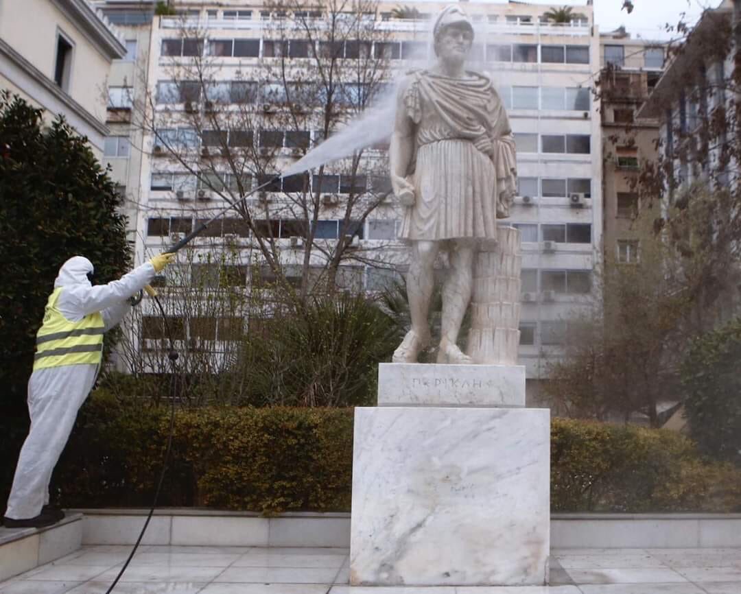 SertCandas's tweet photo. Milat’tan önce 429 senesi Atina’sında veba salgınından ölen Pericles
Ne pis bir kadermiş o öyle, hafızın bitmemiş çilesi https://t.co/KyqveaUYlg