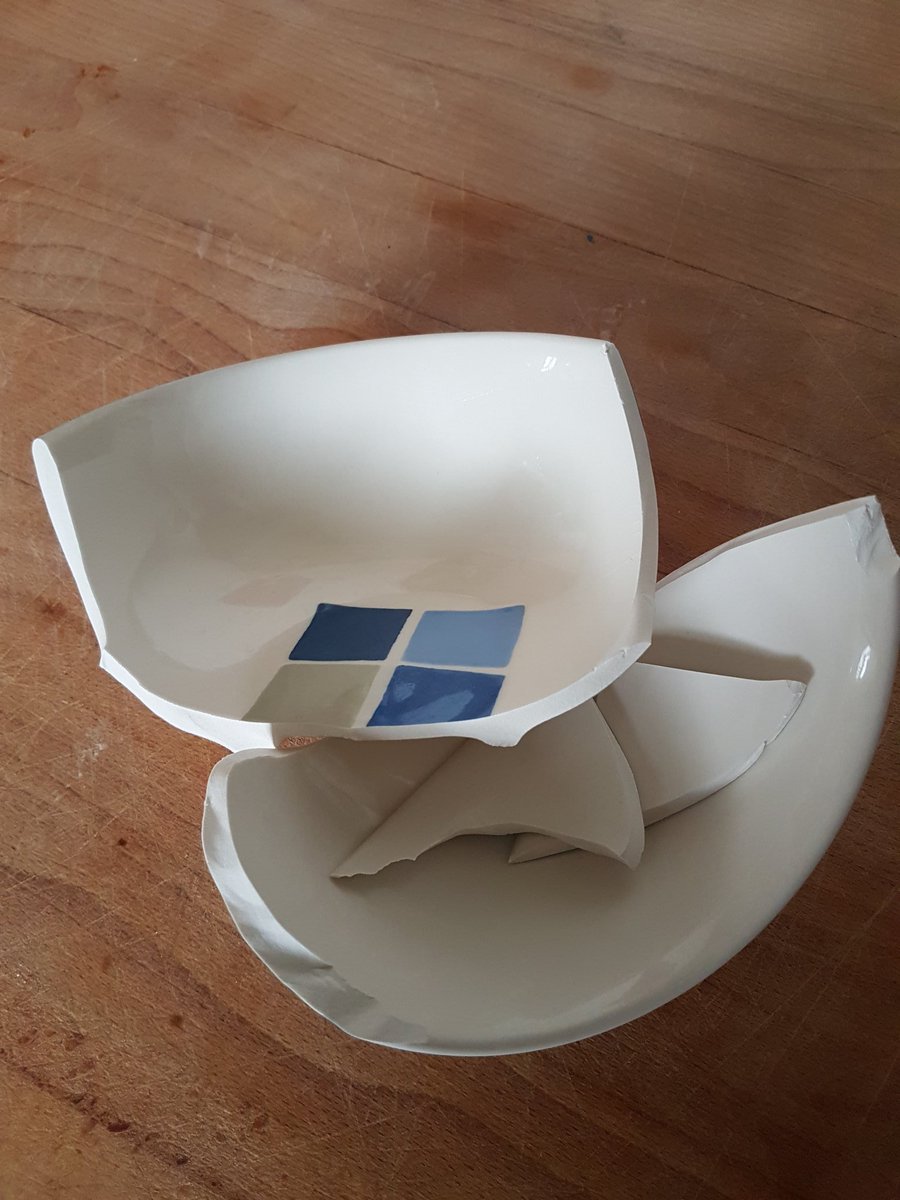 Twitter friends I need your help. This morning we have broken the only bowl that my daughter (autistic traits) will eat from. It's a major part of her morning routine. She counts the individual cereal pieces and makes them fit just right. She's in meltdown.  @nextofficial 1/2