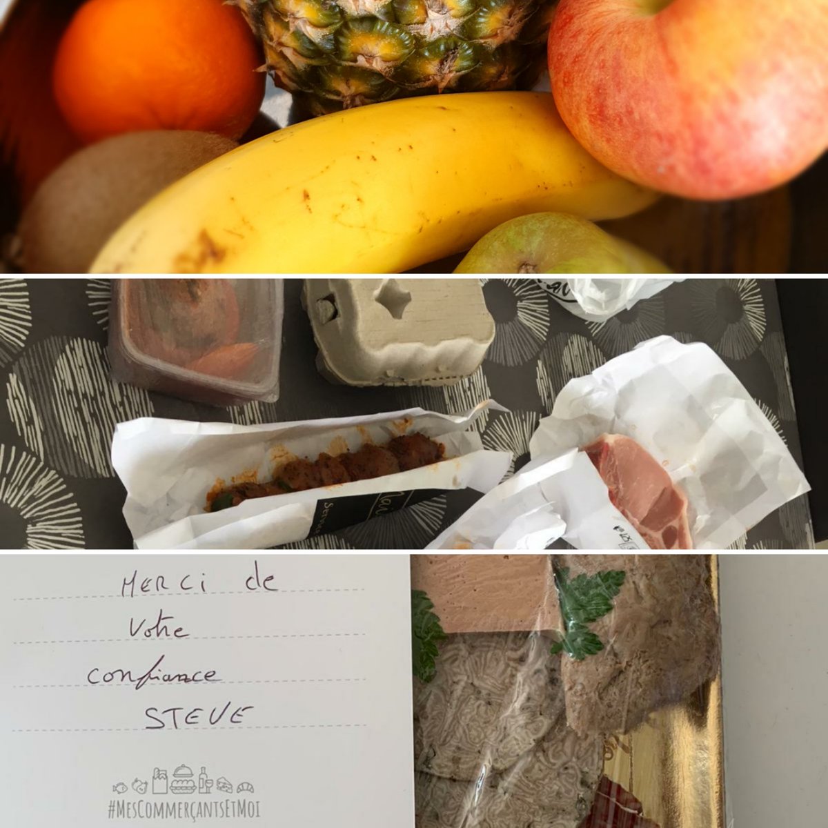 Merci 👏
- Fruits &amp; Primeurs Deschamps/Rouen
- Au cochon qui dort/Rouen
- Maison Beauvais/Mesnil Esnard
Via <a href="/ollca_boutique/">Ollca</a> 👍