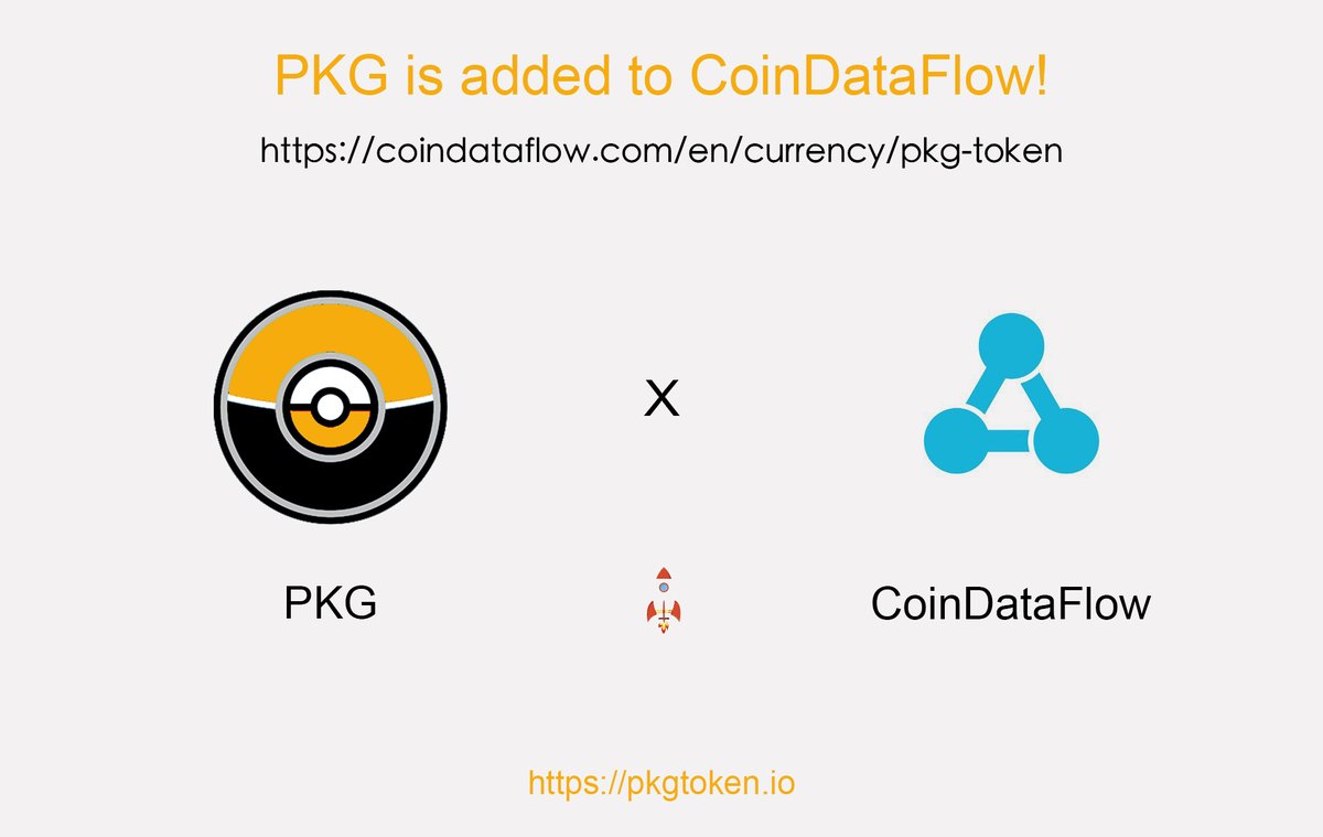 pkgtoken's tweet photo. PKG is listed on Belarusian crypto database CoinDataFlow! https://t.co/o40evaUy5c. More development news and exchange listing are comming! 🚀https://t.co/QeWUHSlJKK 🦁 #pkgtoken #pkg #pkgx #bitcoin #btc #crypto #cryptocurrency #eth #ethereum #blockchain #coindataflow #eth2 #cmc https://t.co/mQxLkQZNTR
