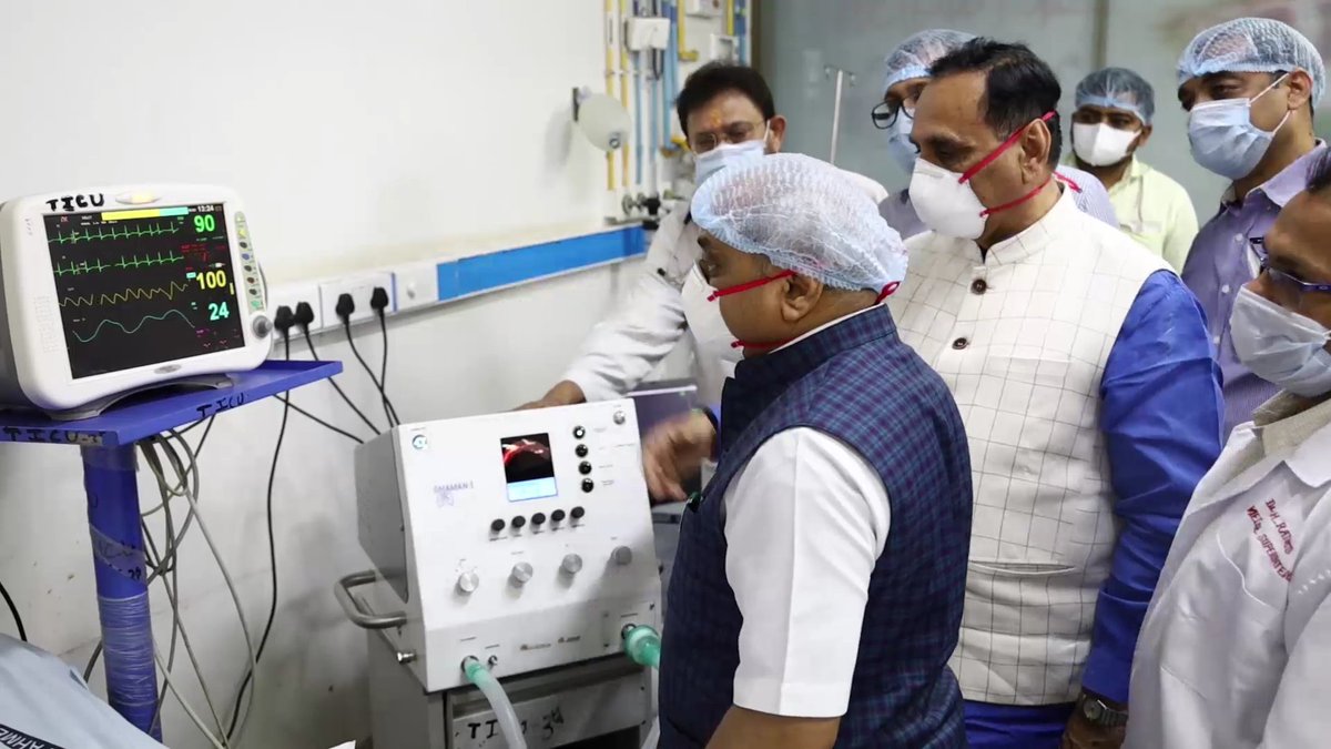 While Ventilators costing above Rs. 6 lakh are not available worldwide, Gujarat firm manufactured it in 10 days in less than Rs. 1 lakh. Certification and approval process completed last evening at 11 pm, a patient put on ventilator today:Dy CM Nitin Patel  https://www.deshgujarat.com/2020/04/04/gujarat-based-jyoti-cnc-manufactures-indigenous-ventilator-machine-in-10-days-first-1000-to-be-gifted-to-gujarat-govt-for-free/