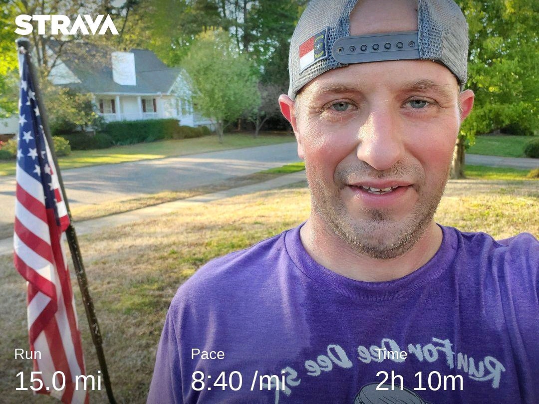 RunCounselorRun's tweet image. Today I ran in memory of a friend. #runfordeedee