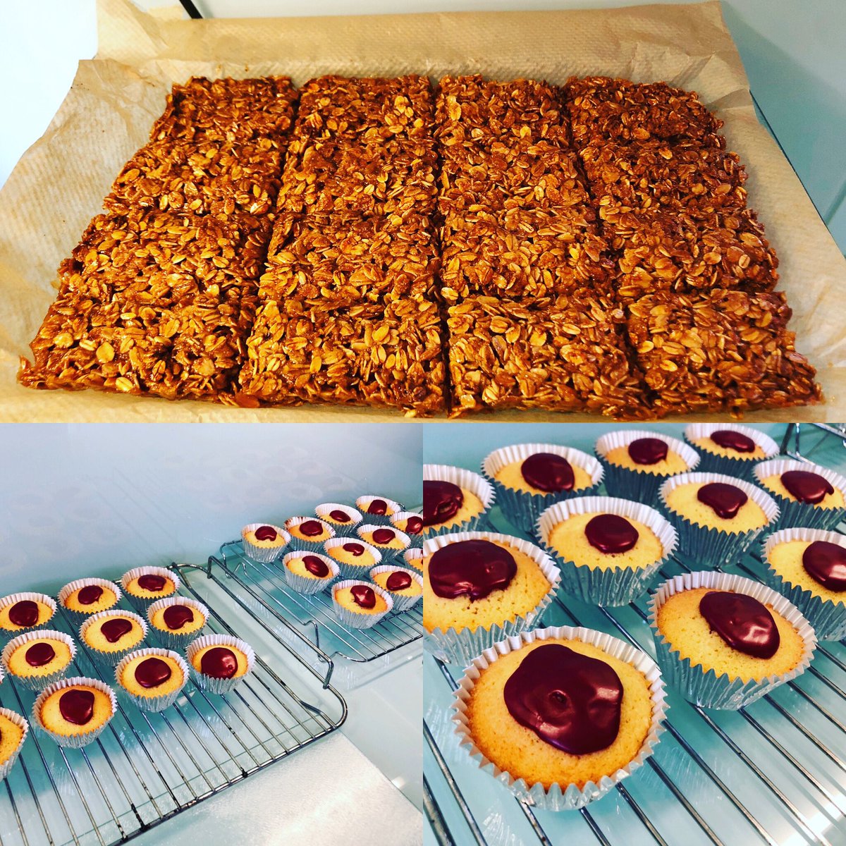 tucochair's tweet image. Been baking and cleaning #donein