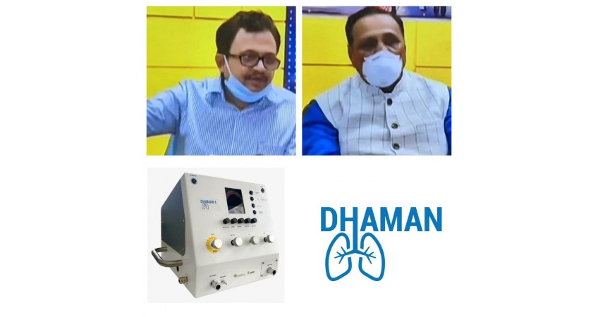 So far 3 Dhaman-1 pressure-controlled Ventilators are made. In next 10 days, initially 100 pieces/day to be produced. We will ramp up the production after that as per requirement. First 1000 pieces to be donated to Gujarat govt: P Jadeja of Jyoti CNC  https://www.deshgujarat.com/2020/04/04/gujarat-based-jyoti-cnc-manufactures-indigenous-ventilator-machine-in-10-days-first-1000-to-be-gifted-to-gujarat-govt-for-free/