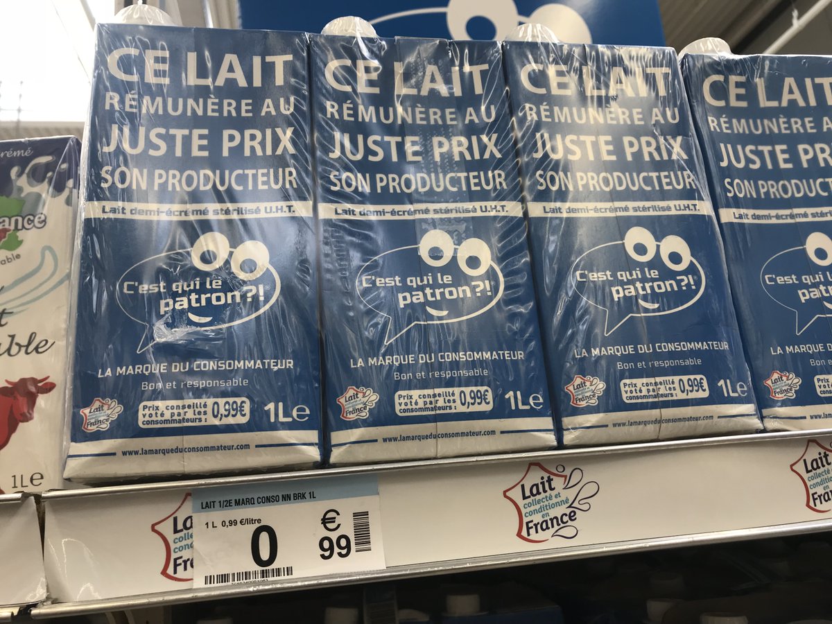 Dauvers70's tweet photo. LE CONFIDENTIEL. Suite à une explosion de ses ventes (+ 41 % sur le lait, + 49 % sur la compote, etc.), @C_qui_le_Patron propose de reverser la totalité de ces gains additionnels à un fonds de solidarité. Et, à plus long terme, de reverser 1 % durablement de ses revenus. https://t.co/64ZZN40wZd