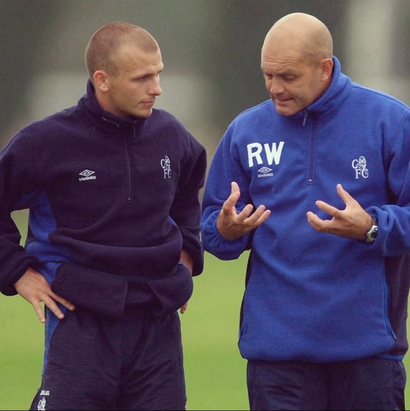 ChessyHour's tweet image. Great tale after the passing of Ray Wilkins from @morriskid on Instagram #Chels