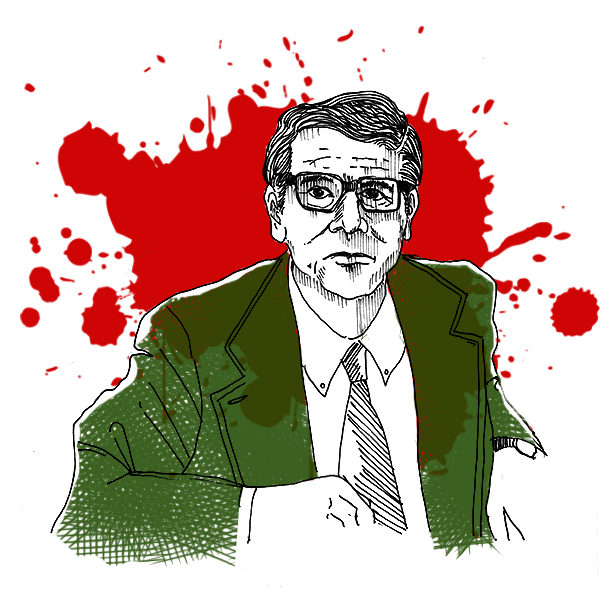 joshpincus's tweet photo. New illustration for the word "green." #inktober #inktober52 #green #movie #thegodfather #moegreene #lasvegas #shot #mob #crime #glasses #eye #alexrocco #drawing #art #illustration https://t.co/OAju3a8eBV https://t.co/vxjdRnNrdh