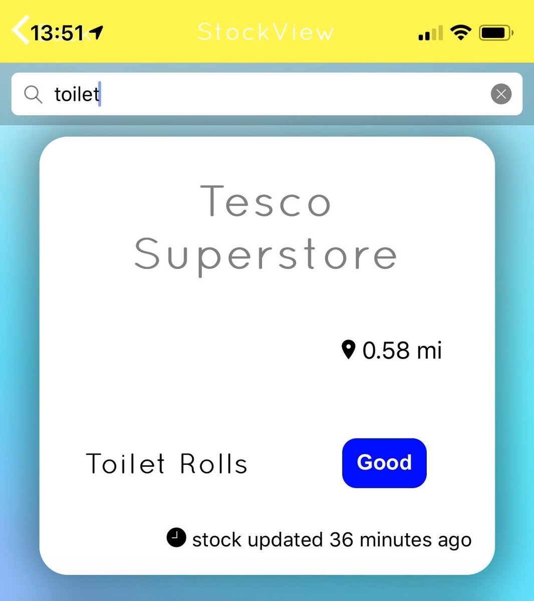 reckoon1's tweet photo. Was looking for eggs 🥚 for sometime. Anyone near #egham @Tesco, has eggs. Check out other essential items with reckoon app. https://t.co/7fp9S09Of3