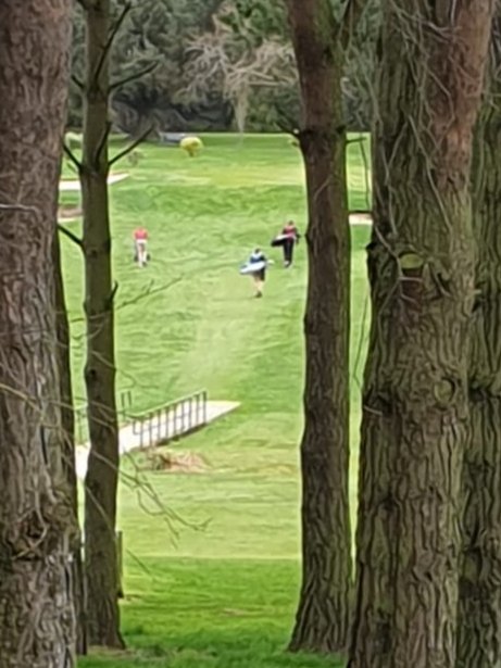 BillyGreig14's tweet photo. Out playing golf, how does that work during these times... #dundeecitycouncil 
#cairdparkgolfclub https://t.co/C8V5dgX6wB