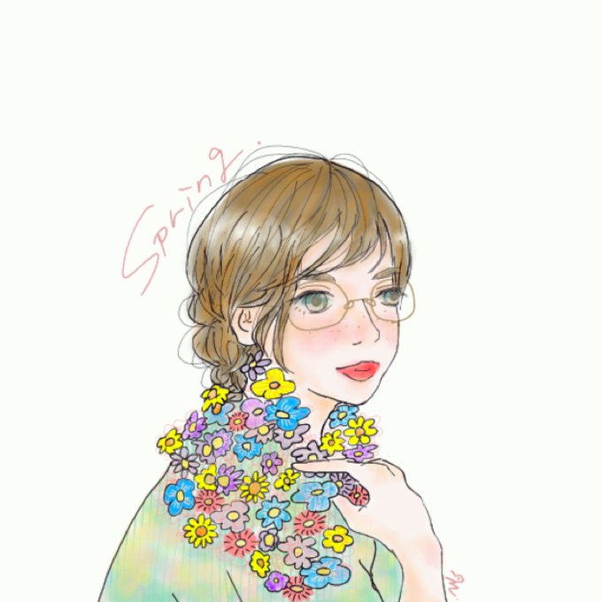 そばかすのtwitterイラスト検索結果 古い順
