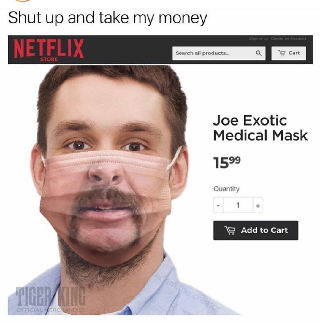 Me: “saving money in April can and will happen.” 

Netflix: