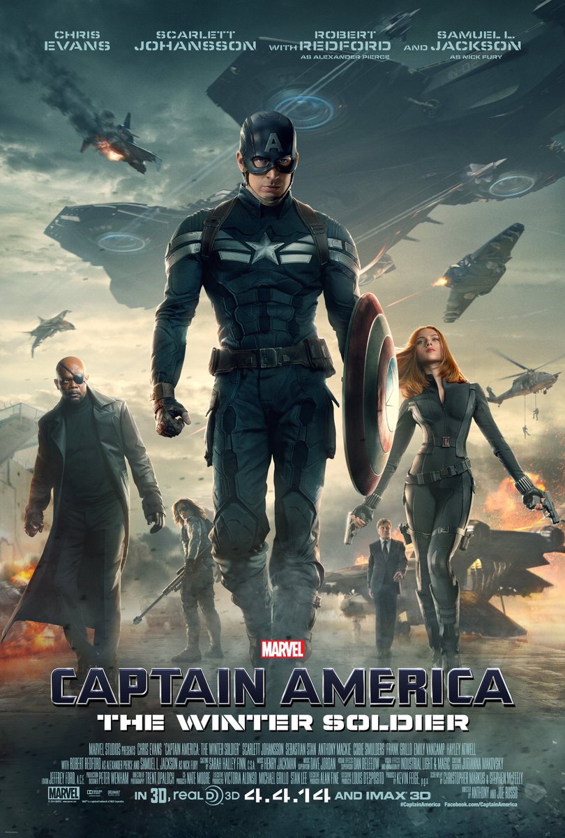 Captain America: The Winter Soldier was released six years ago.