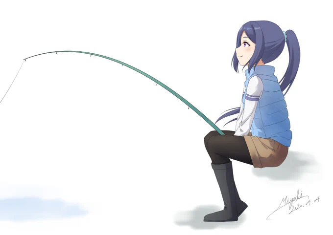 何が釣れるかな……? 