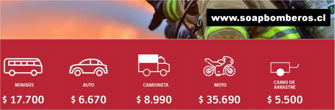 centralputaendo's tweet photo. Ayúdanos con tu seguro obligatorio comprando en https://t.co/1Ta9xusZFa y escoge a Bomberos de Putaendo y cualquiera de sus compañías, coviertete en un #Soaperheroes https://t.co/9em07DSjFw