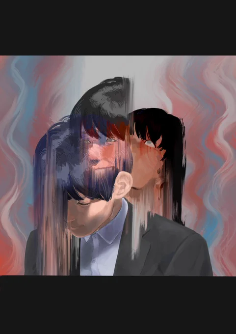 カラー絵だけ並べるとだんだん描き方わかってきた感じある 