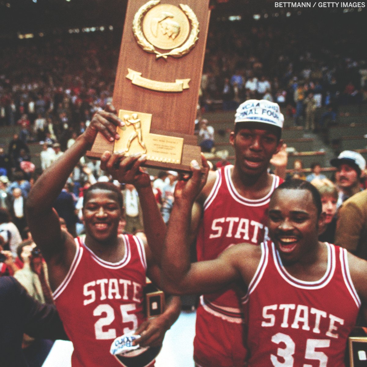 accnetwork's tweet photo. 37 years ago today. @PackMensBball 🏆 https://t.co/CH4nqoWvTn