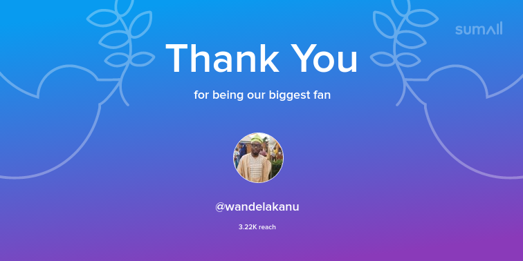 OptimuzPrime's tweet photo. Our biggest fans this week: wandelakanu. Thank you! via https://t.co/bSzIuEypBc https://t.co/EmrmJOQ5bR