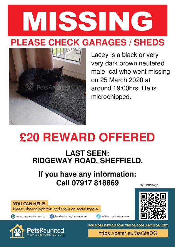 siobhan1968's tweet photo. Missing still from Gleadless  Sheffield https://t.co/NoR5cAzAQY