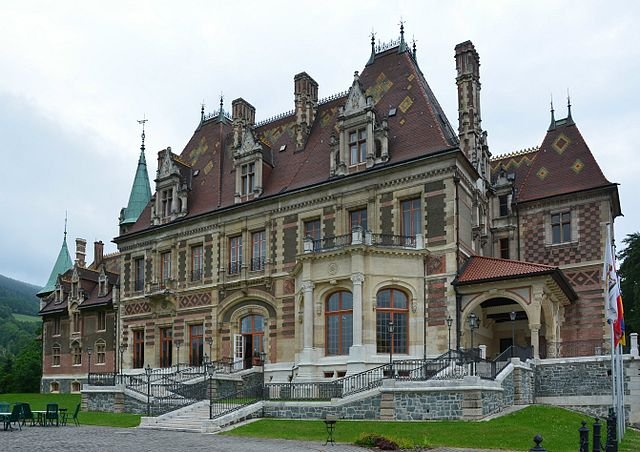 Schloss Hinterleiten, one of the many palaces built by the Austrian Rothschild dynasty. Donated to charity by the family in 1905