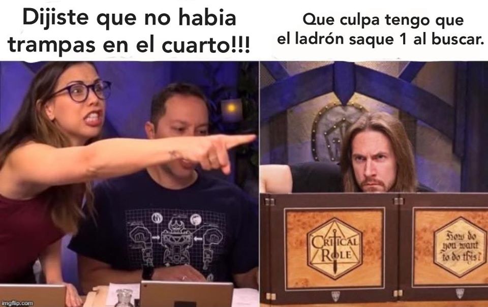 CalabozoCriollo's tweet photo. Cosas de rolero @CriticalRole #rogue #Dungeonanddragons #dnd5e #DnD https://t.co/xioyVFB8iq
