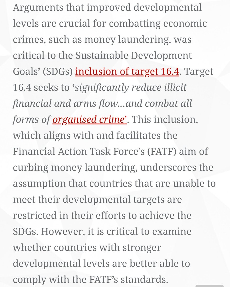 afronomicslaw's tweet photo. Next in our @clrn_n #symposium on Reform of Commercial Law in Nigeria, Dr Azinge (@Nkazinge) reflects on what link, if any, might be, btw stronger developmental outcomes & financial action task force on money laundering & #SDG 16.4. https://t.co/7L10zDuIZJ
@msamaka @ibukunomi https://t.co/m6BcuIH7jx
