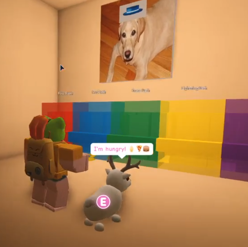 Adopt Me On Twitter This Was The Placeholder Shrine In The - adopt me dog roblox png