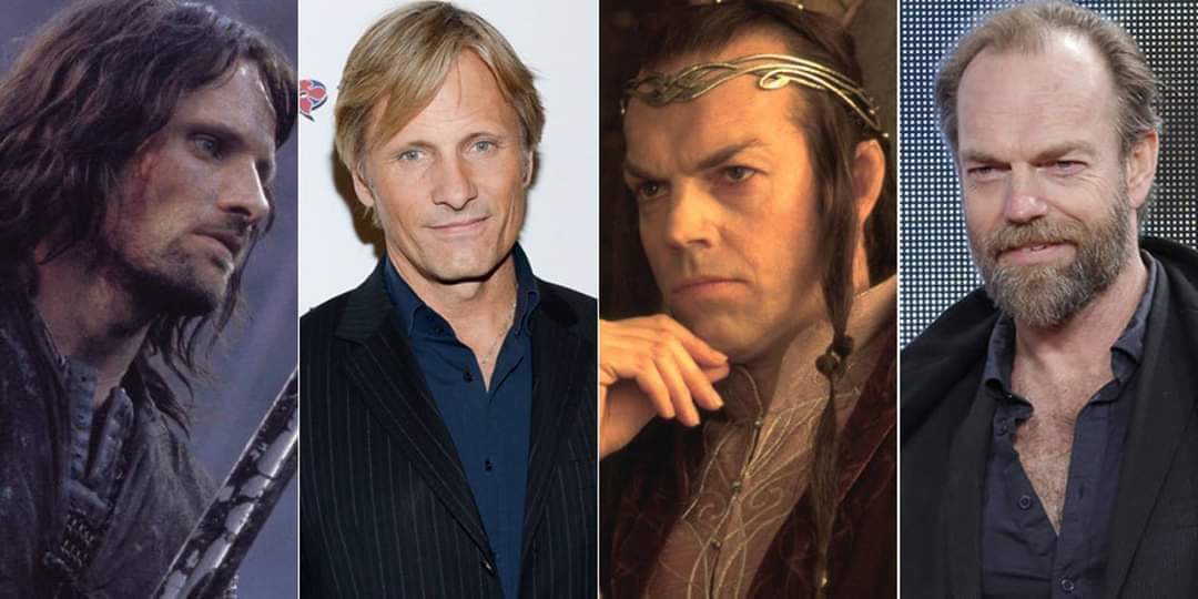 Happy Birthday to Hugo Weaving, who starred with Viggo Mortensen in the LOTR Trilogy 