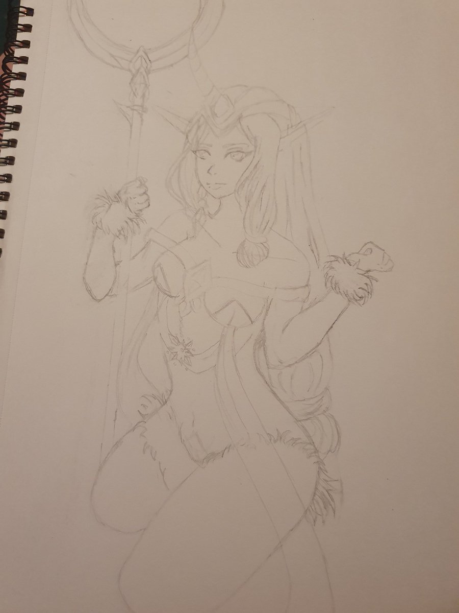CharmsCelestial's tweet photo. I haven't been able to do crafts with all that's been going on but I managed to do some art..
#LeagueOfLegends #lol #LeagueOfLegendsFanArt #League_of_Legends #drawings #art #soraka #sorakaleague 
#gaming #draw https://t.co/8iGxcTFAtj