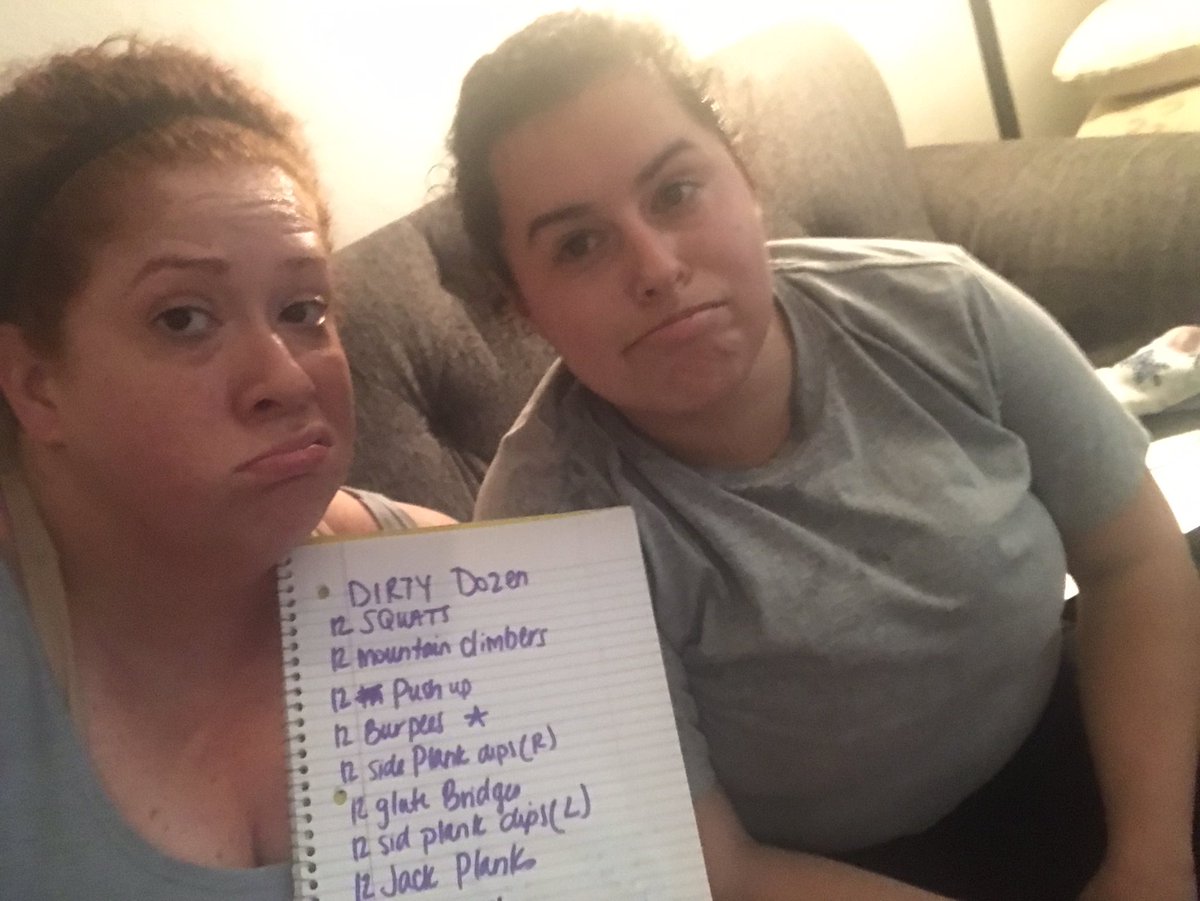 BetsyTorres21's tweet photo. Hey @CoachAMitchell5 this dirty dozen workout was no joke! You should post a video for the kids! https://t.co/FuFZbD4u81