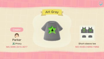 hiaparker's tweet photo. Wanted some cool af @AchievementHunt merch so I made my own to give it a lil flair! If you want it in another form just ask! #rtah #achievementhunter #ACNHDesign #ACNH #AnimalCrossingNewHorizons https://t.co/090ohAONr7