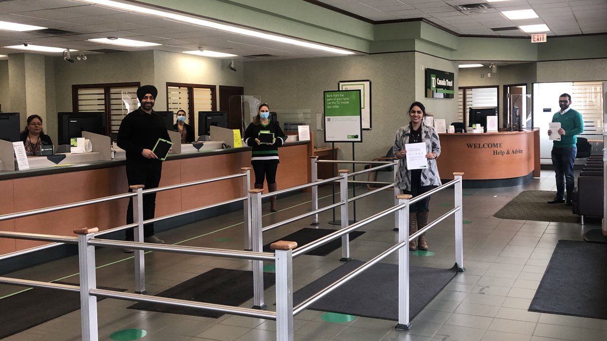 Ready to serve TD clients with their Urgent and Critical banking needs while educating on the convenient digital options available from home! td.com/COVID19 digitalacademy.td.com #covid19 #BeSafeGoDigital #PhysicalDistancing