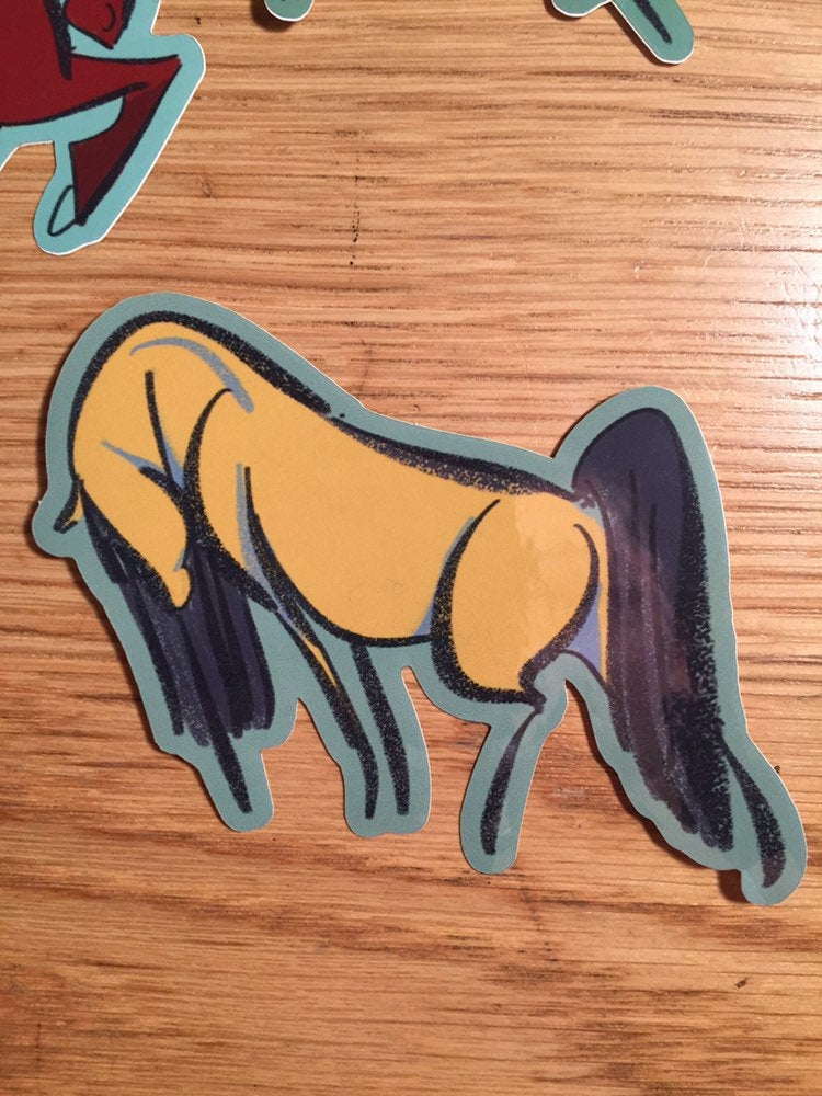 Just added some new stickers! Check out these prancing ponies!  #quaranzinefest  https://shop.sierrabravoart.com/ 