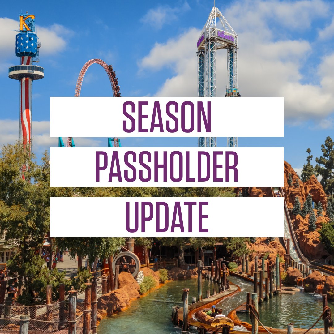 knotts's tweet image. Updates to the #KnottsBerryFarm 2020 Season Passholder program have been announced. For complete details please visit: knotts.com/passholder-upd…