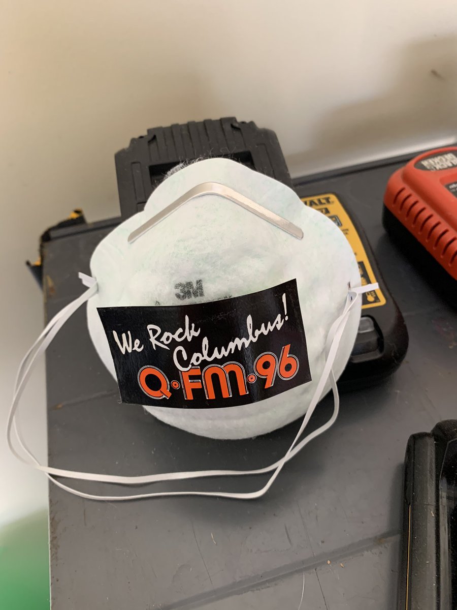 jelliott963's tweet photo. Company logo face masks. Who wants to invest? #Genius https://t.co/UppqTdbiS4