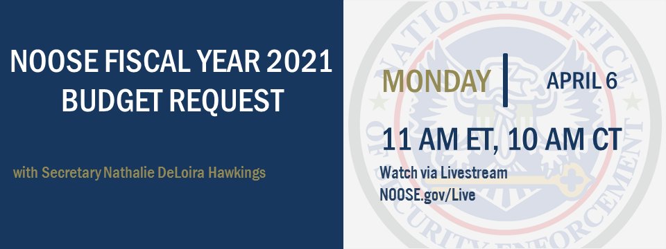 NOOSE_GTAV's tweet photo. Secretary Nathalie Hawkings will be attending Congress on April 6th to request the Fiscal Year 2021 NOOSE budget to the members of the House Committee on Appropriations. https://t.co/tGgJ0UF2yG