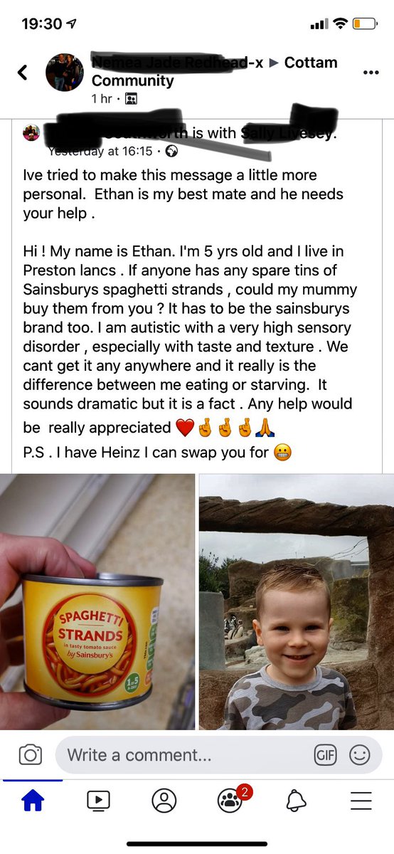 glmarsden's tweet photo. @sainsburys can you help out someone in our community that is struggling to get some spaghetti strands? https://t.co/v4ntwWWHK4