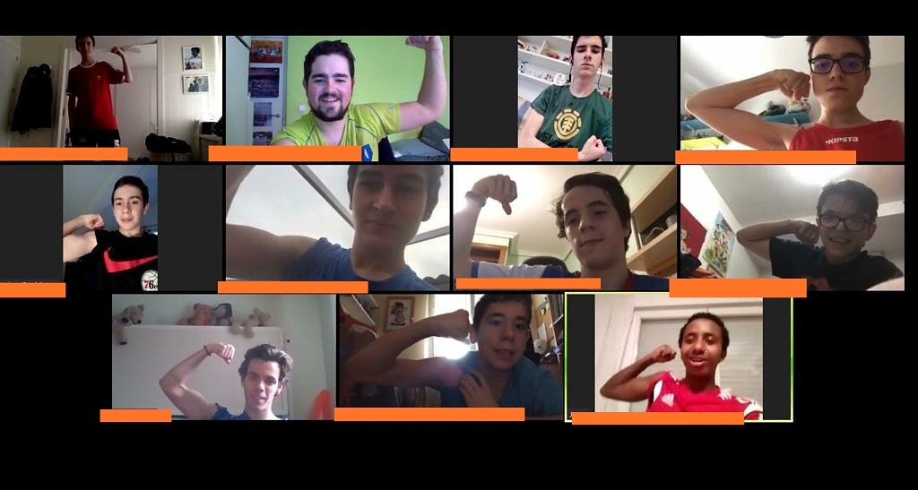 Nuestro 05Mas también se apunta al trabajo desde casa! #VamosMene #QuedateEnCasa