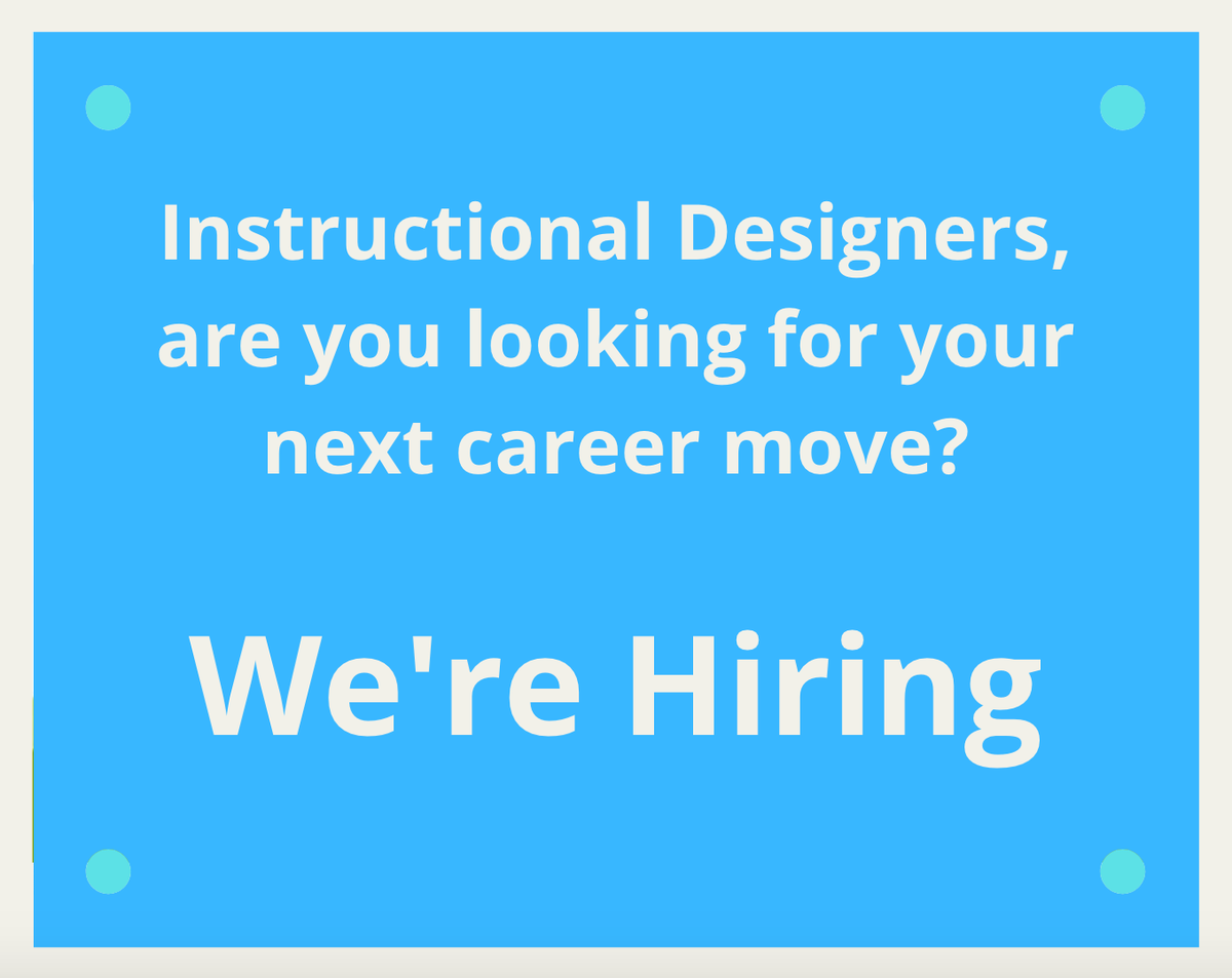 C2TI's tweet photo. Check out our positions here: https://t.co/I0OwdBtCbo⁠
⠀⁠
#careers #instructionaldesign #contracts #jobs #bestworkplaces #bestpractices #c2ti https://t.co/l6Ggp70gGn