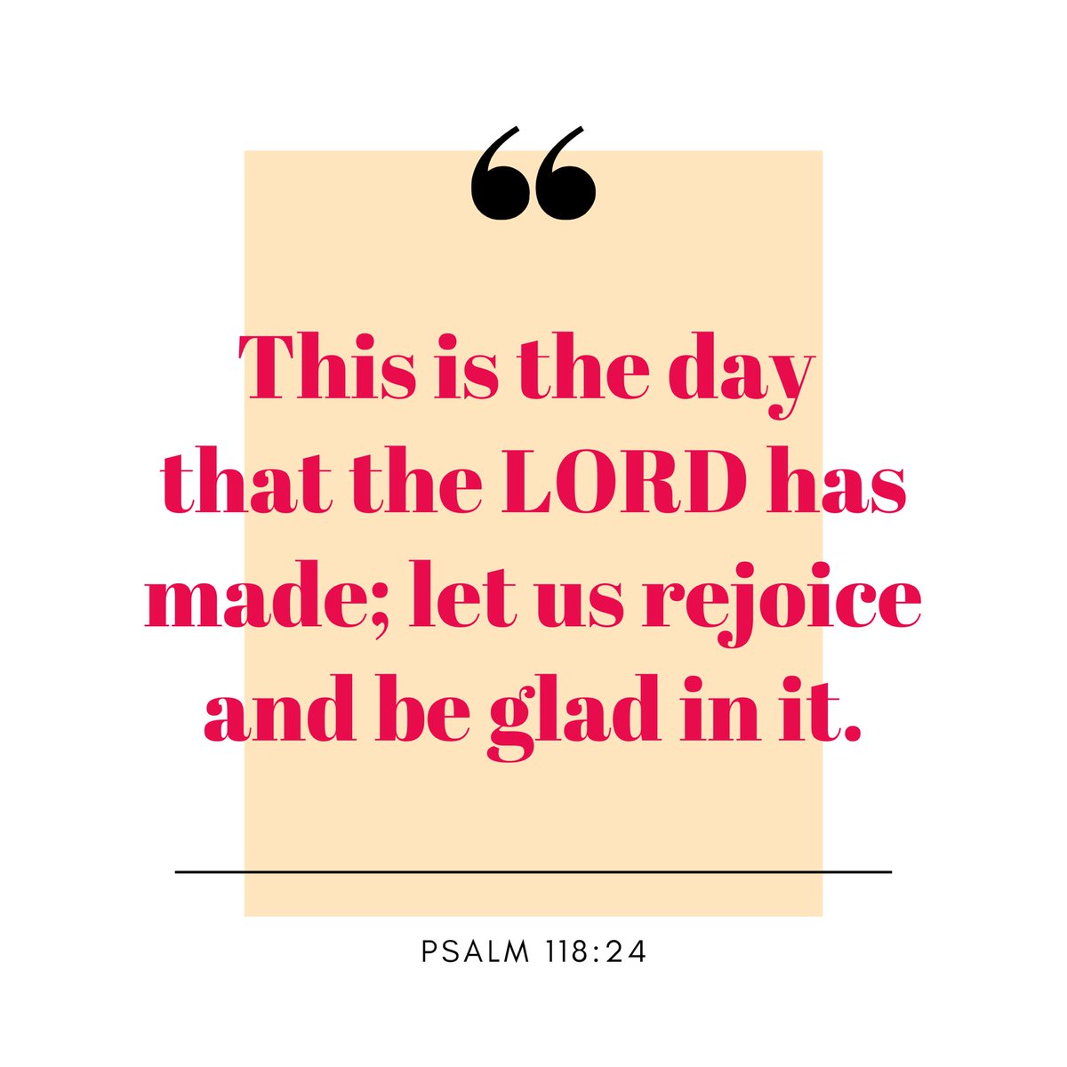 LucilleWillis_'s tweet photo. This is the day which the LORD hath made; let us rejoice &amp; be glad in it. (Psalm 118:24) 🙌🏽🙌🏽 #faithoverfear #godsgothis #hallelujah #praisegod #21daysofpraise https://t.co/0NWNcsBxxU