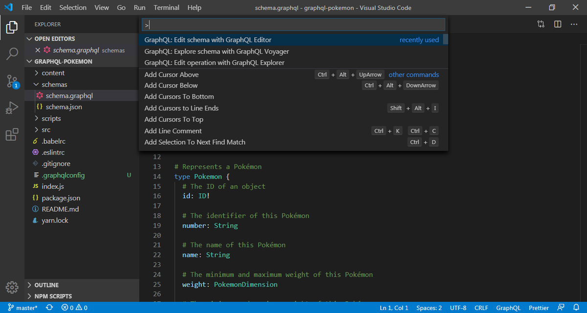 alexey_rodionov's tweet photo. One crazy idea came to my mind: integrate @GraphQLEditor into @Code. 🤯

Just created a proof-of-concept prototype. 👀

@ACzemiel @TomPoniat Let's work on this extension together! My DM is open. 😉

#GraphQL #DeveloperExperience #DX #UserExperience #UX https://t.co/r8FkWefEiL