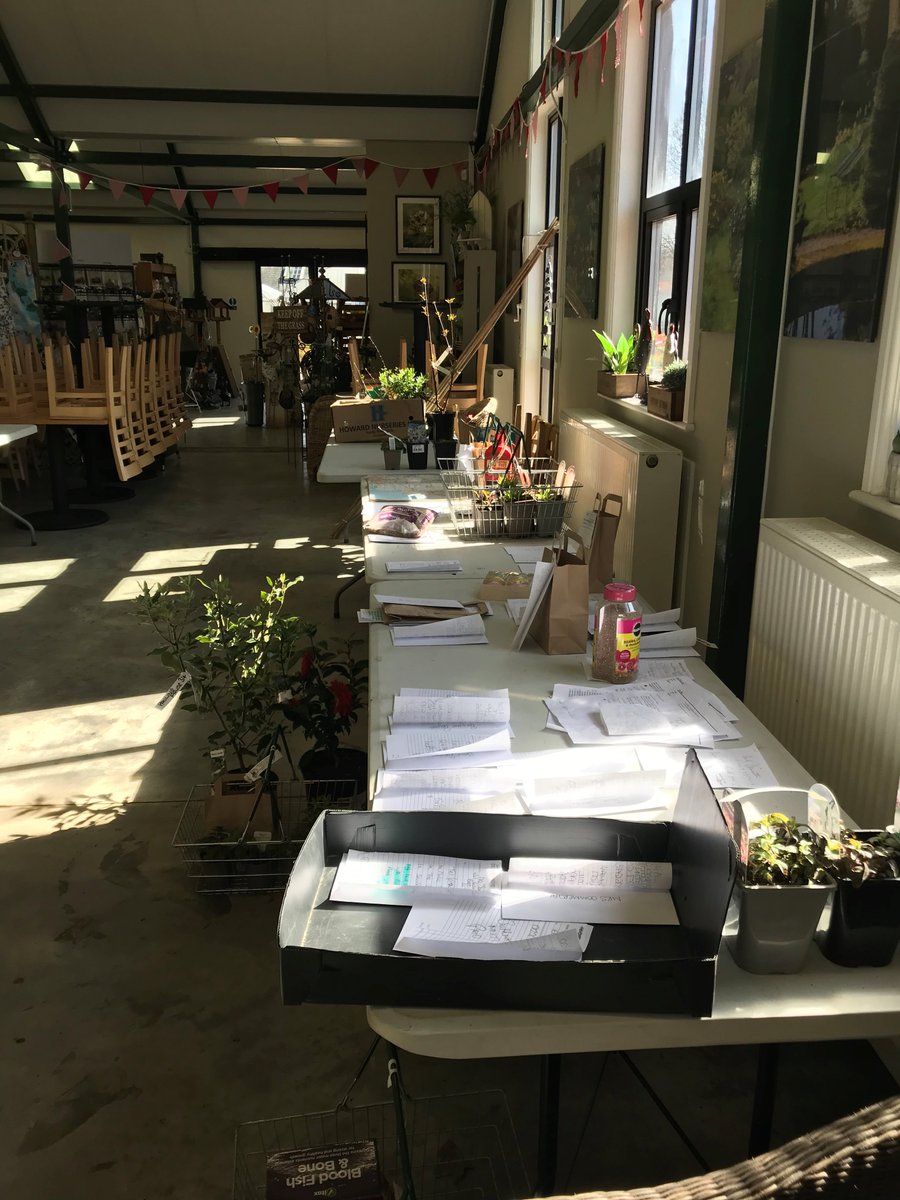 placeforplants's tweet photo. The plant centre has become home delivery central, Sara is busy 
collecting up the orders, and Rupert and Rosie are delivering them. #keepgrowing https://t.co/lQ1hcUCr2T