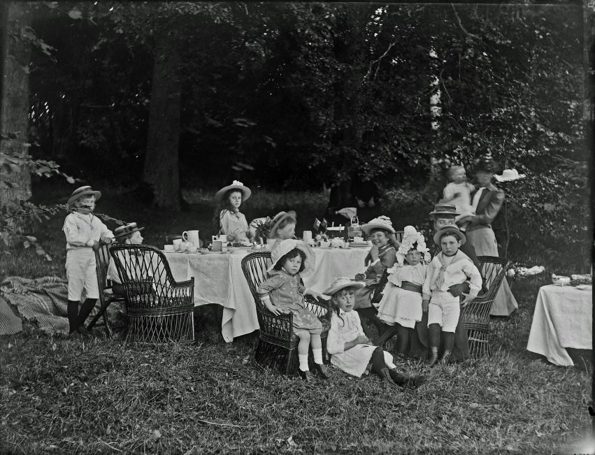 UL_SpecColl's tweet image. Late 19th century glass plate negatives featuring the O'Brien family and @dromolandcastle in #Clare, including this one of a children's garden party. A lesser known #ACollection for #Archive30 Day 4 @ULLibrary